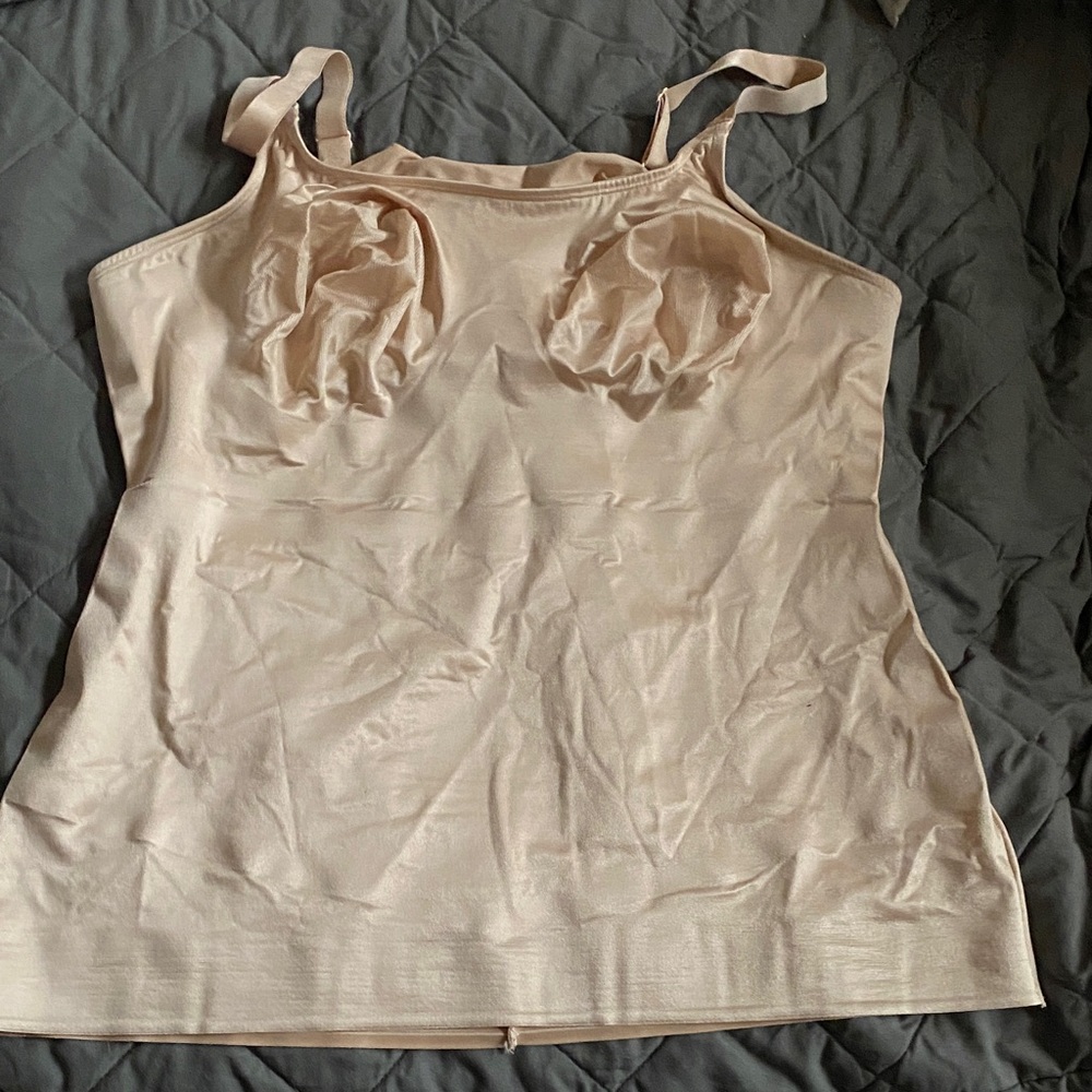 Ruby Ribbon Beige Camisole